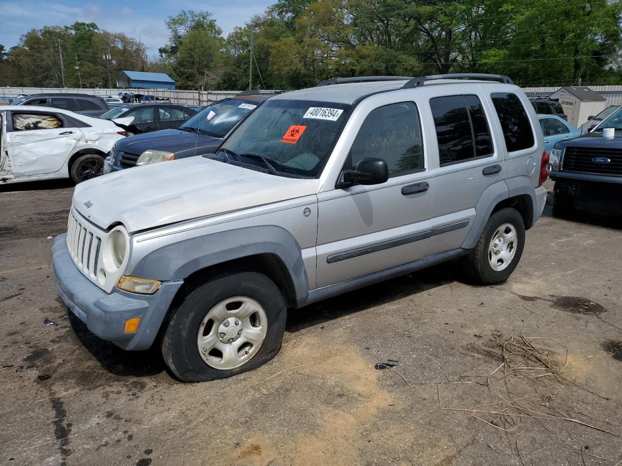 2007 Jeep Liberty Sport VIN: 1J4GL48K87W522234 Lot: 48016394