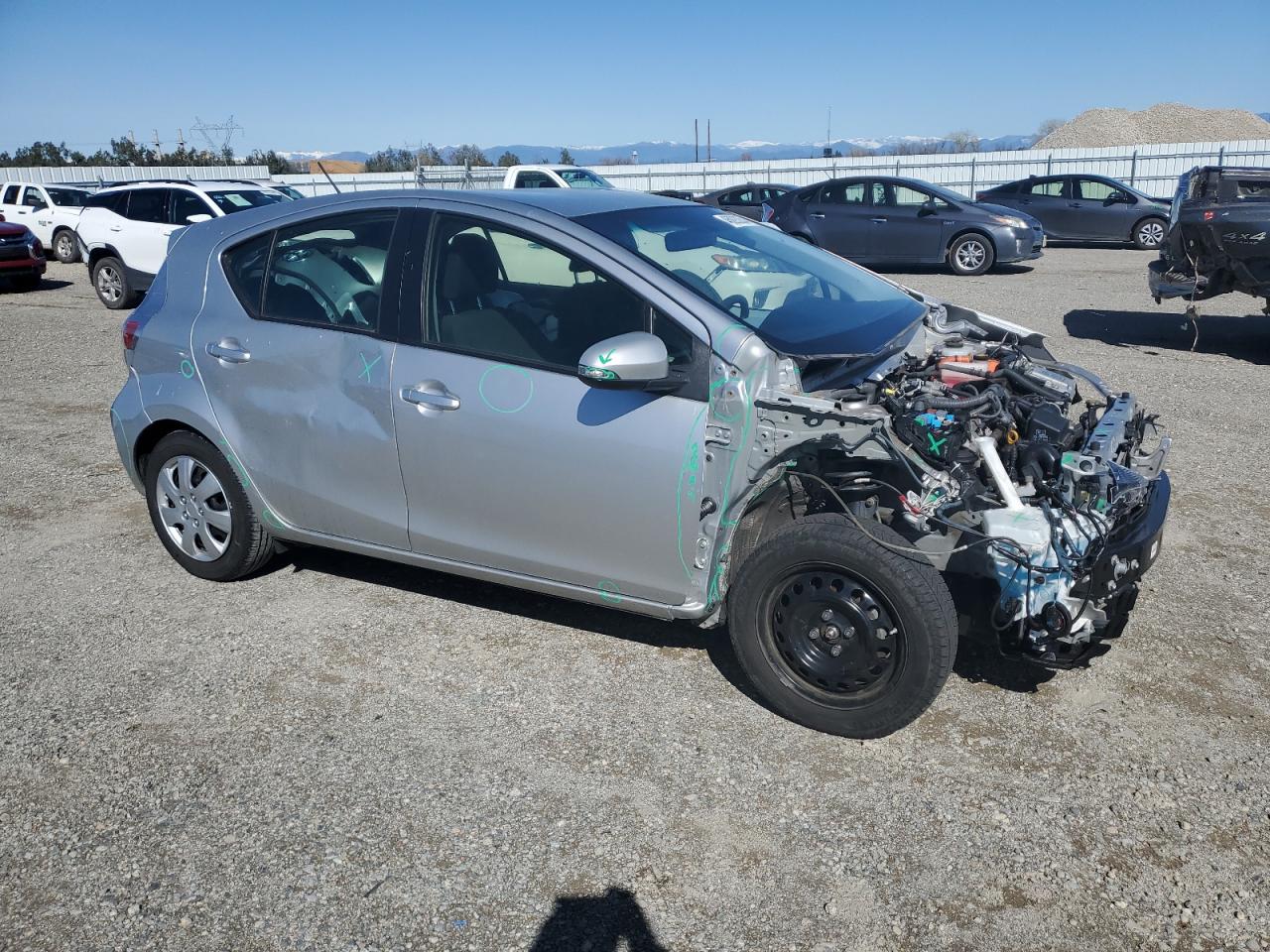 2012 Toyota Prius C VIN: JTDKDTB32C1022862 Lot: 46093354