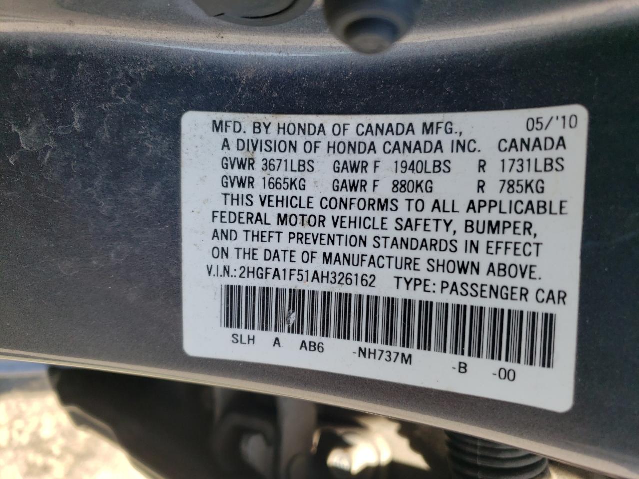 2010 Honda Civic - Image 13