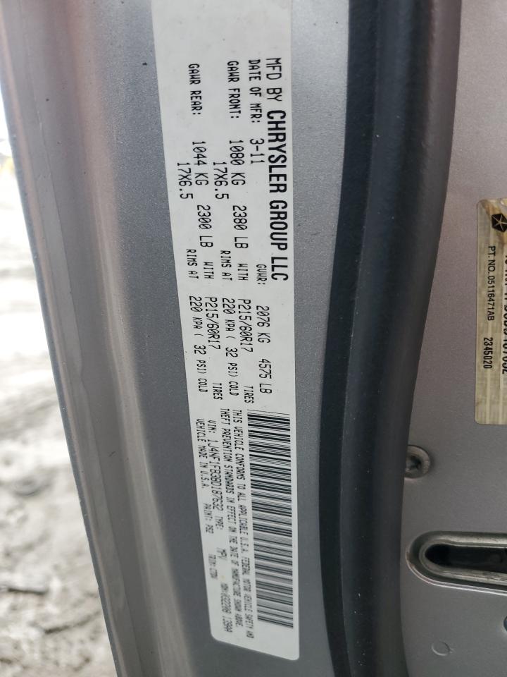 2011 Jeep Compass Sport VIN: 1J4NF1FB3BD187632 Lot: 45093044