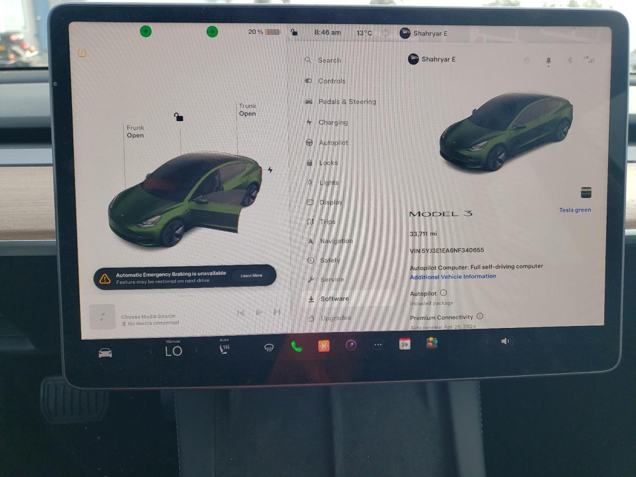 5YJ3E1EA6NF340655 2022 Tesla Model 3