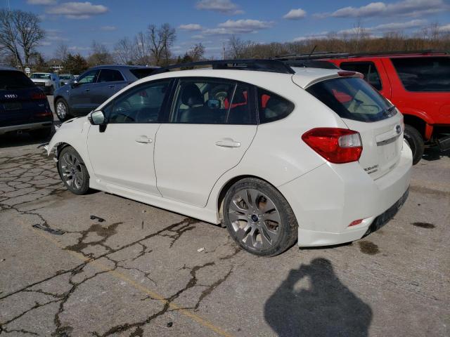  SUBARU IMPREZA 2015 Белый