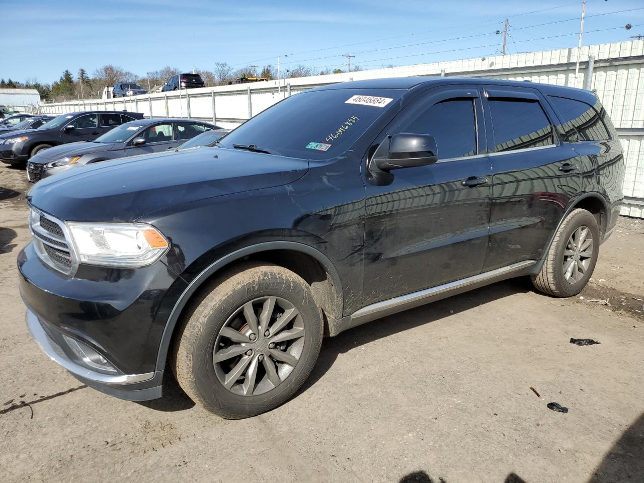 2017 Dodge Durango Sxt VIN: 1C4RDJAG4HC937408 Lot: 46046884