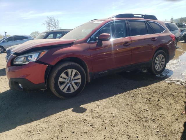  SUBARU OUTBACK 2015 Красный