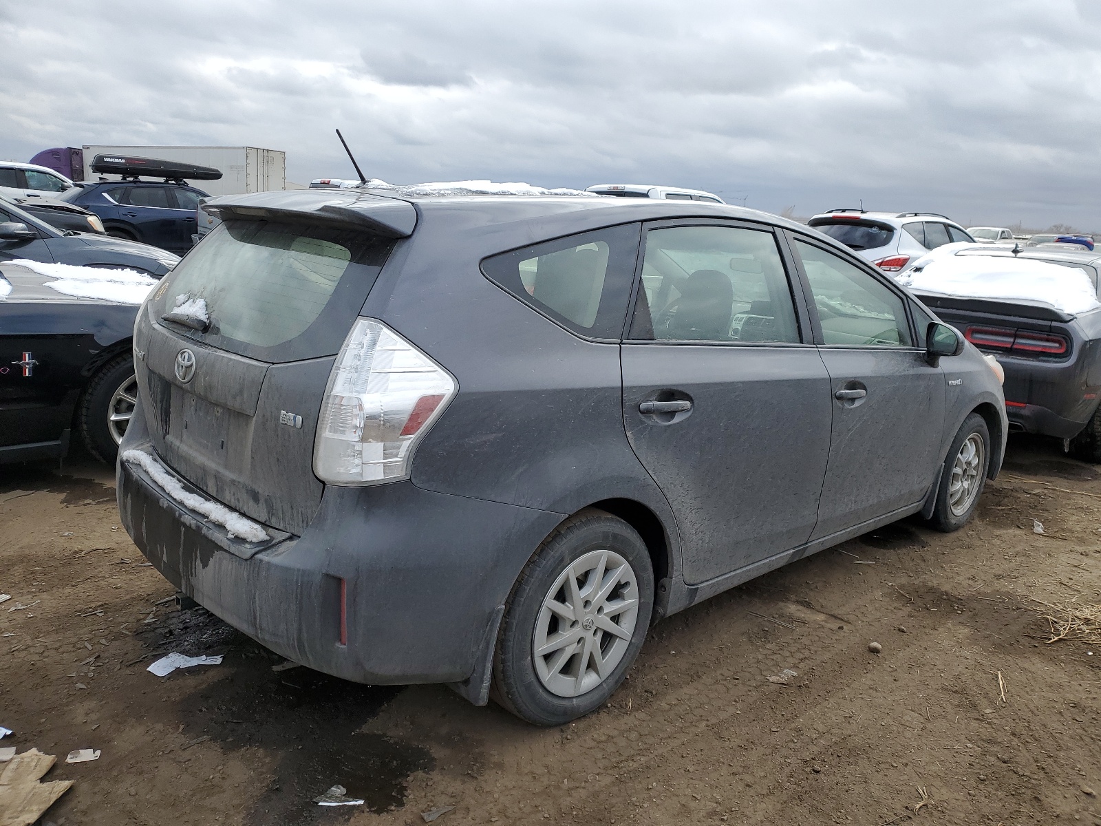 2014 Toyota Prius V vin: JTDZN3EU7EJ002383