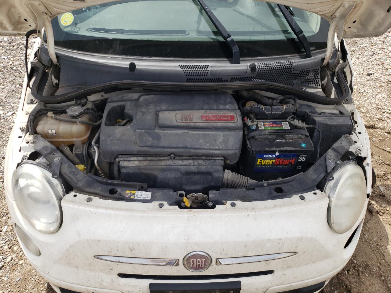 2013 Fiat 500 Pop VIN: 3C3CFFAR9DT544733 Lot: 55841704