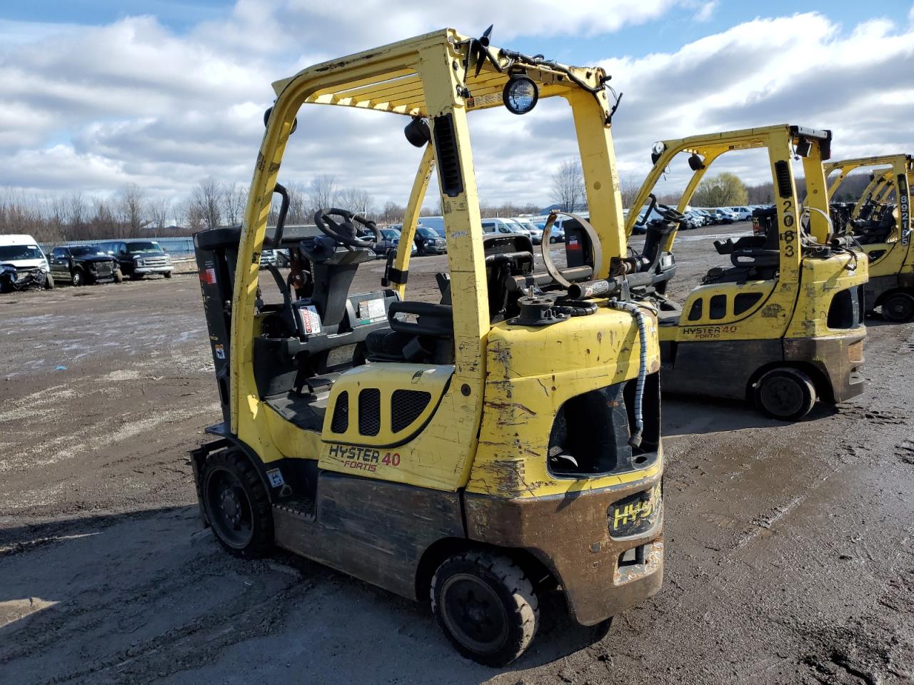 F187V13700F 2008 Hyst Forklift