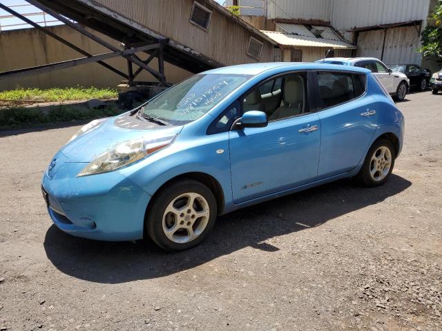  NISSAN LEAF 2012 Синий