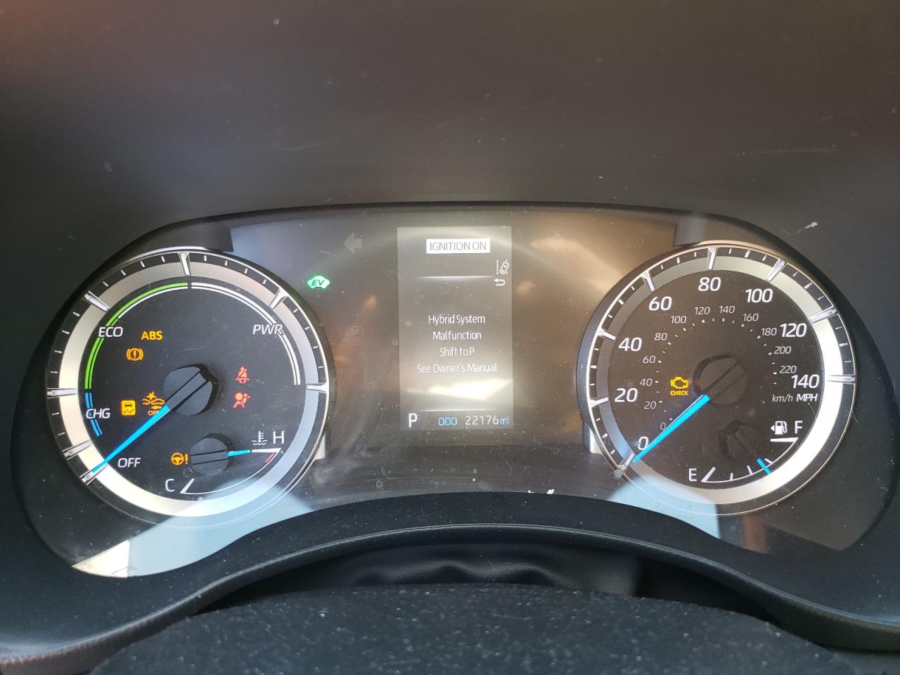 2022 Toyota Highlander Hybrid Le VIN: 5TDZARAH0NS517350 Lot: 47221454