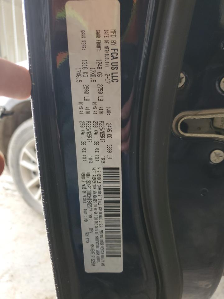 2017 Dodge Journey Sxt VIN: 3C4PDCBB3HT602537 Lot: 93727995