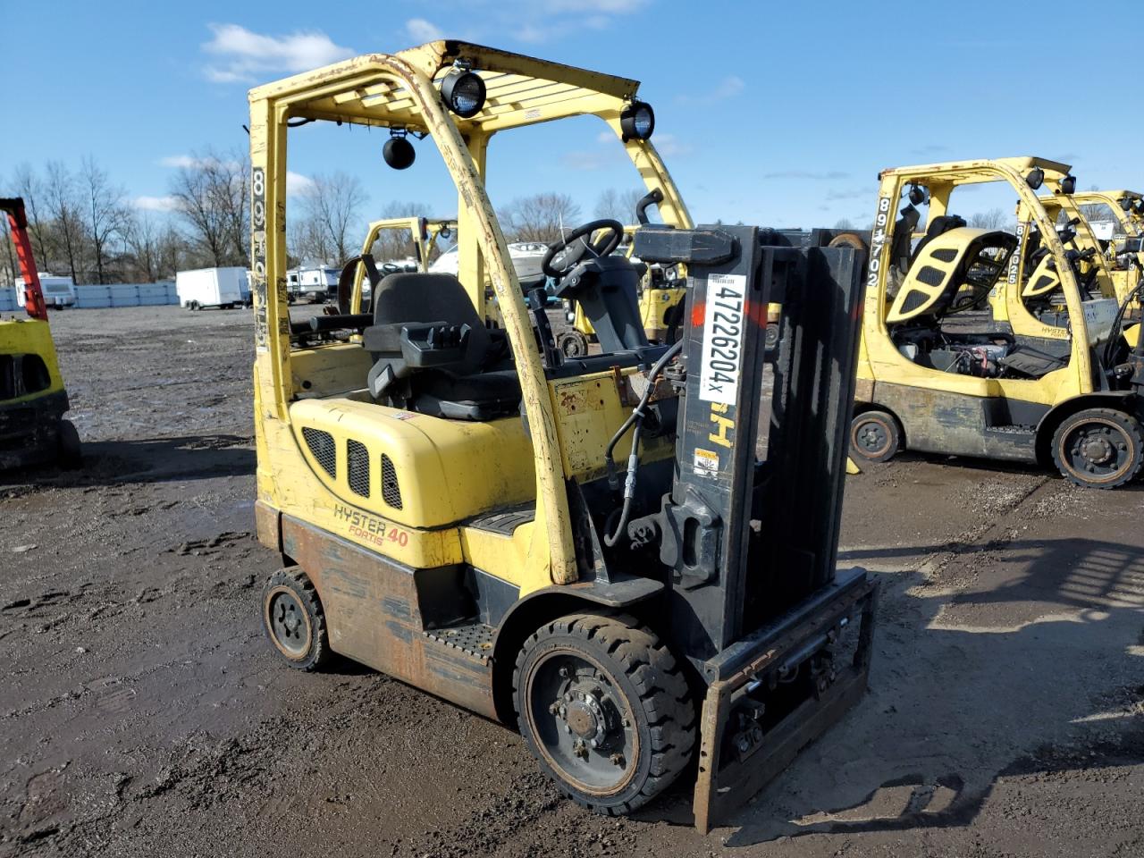 F187V13700F 2008 Hyst Forklift