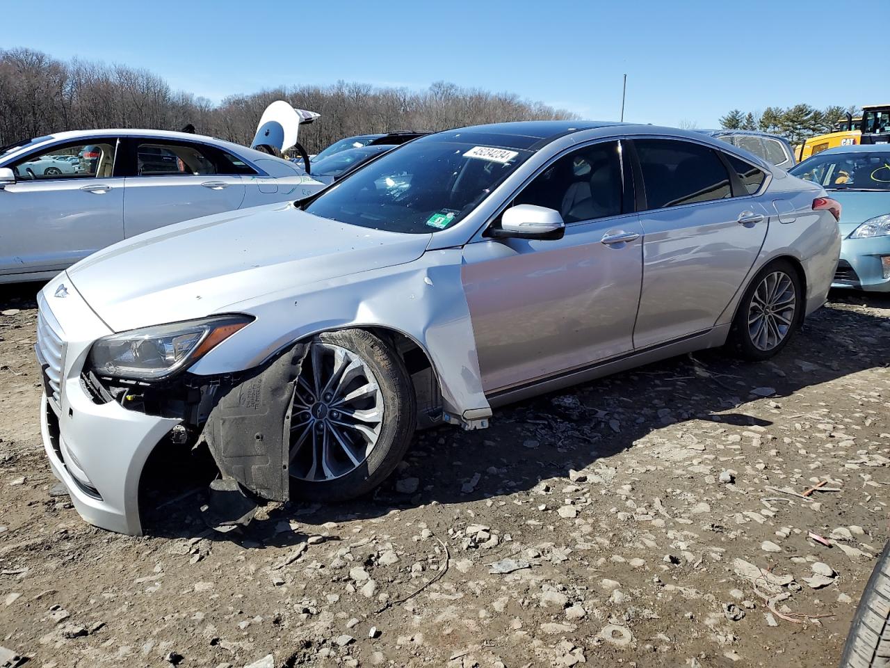 2016 Hyundai Genesis 3.8L VIN: KMHGN4JE2GU120432 Lot: 45234234