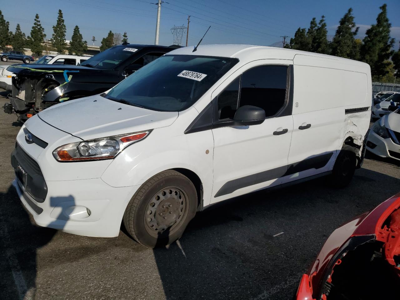 2016 Ford Transit Connect Xlt na sprzedaż w Rancho Cucamonga, CA - Rear End