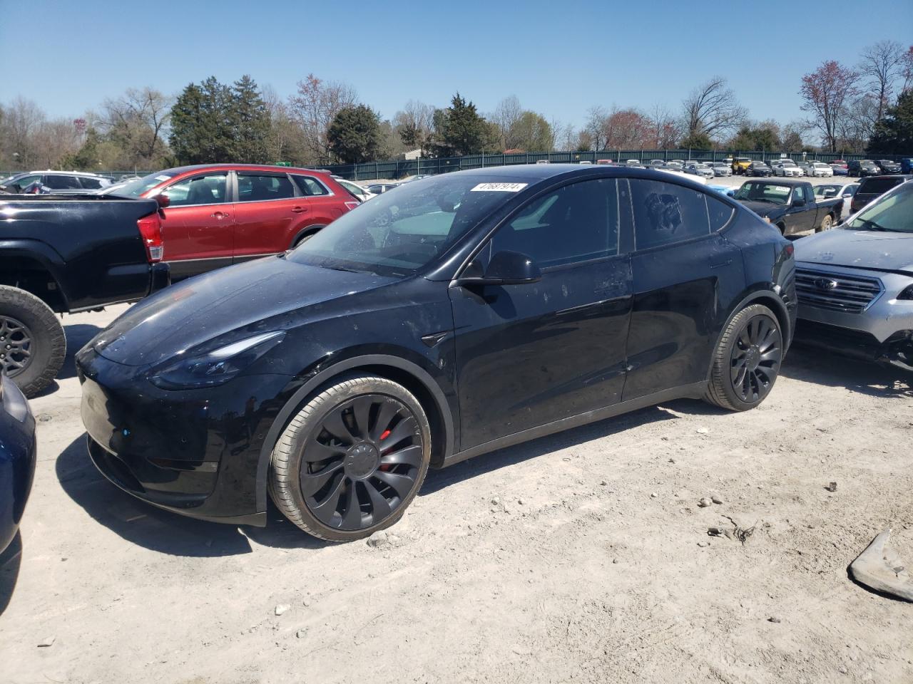 7SAYGDEF4NF495138 2022 TESLA MODEL Y - Image 1