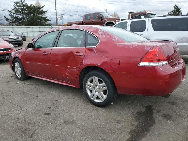 Sedans CHEVROLET IMPALA 2015 Red
