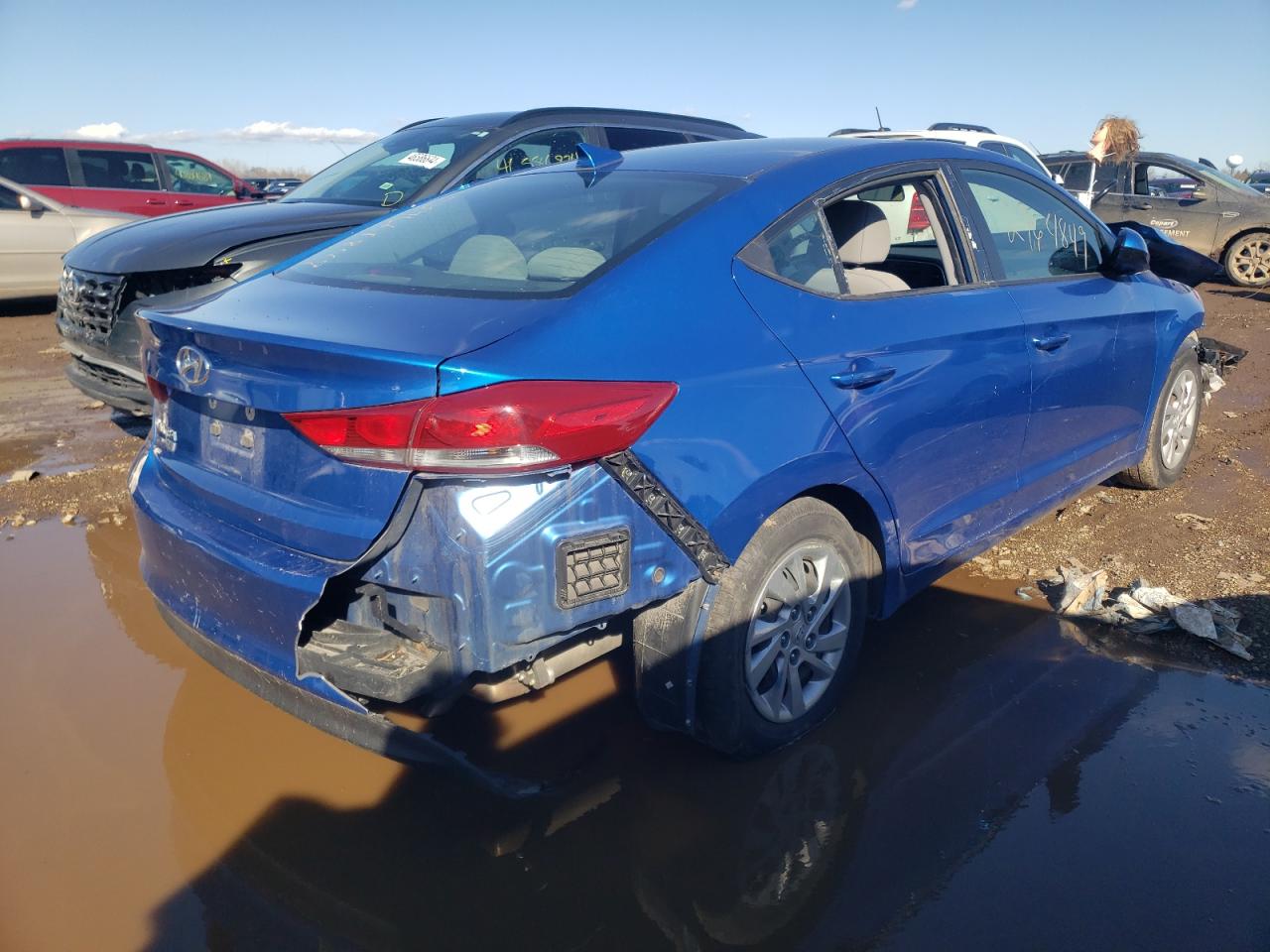 2017 Hyundai Elantra Se VIN: KMHD74LF0HU368537 Lot: 46961254