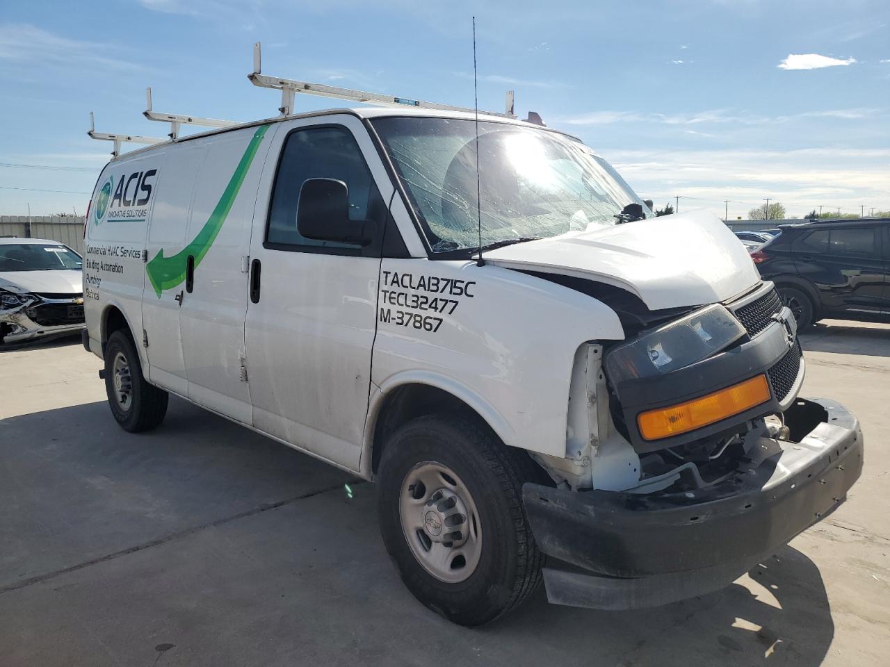 2018 Chevrolet Express G2500 VIN: 1GCWGAFP5J1329594 Lot: 47292644