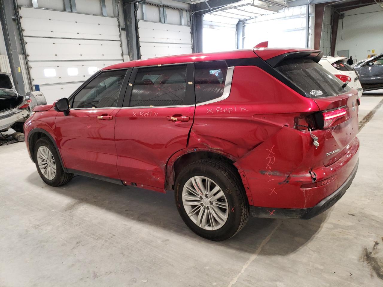 2022 Mitsubishi Outlander Es VIN: JA4J4TA8XNZ035754 Lot: 47762484