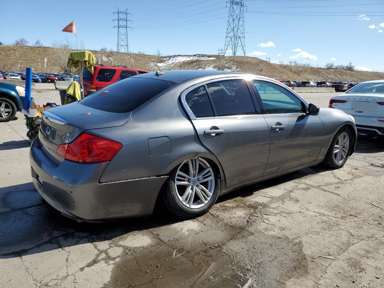 2012 Infiniti G25 Base VIN: JN1DV6AP6CM811979 Lot: 46876304