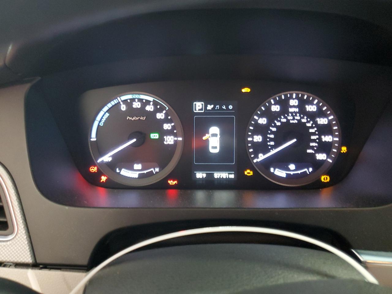 2017 Hyundai Sonata Hybrid VIN: KMHE24L12HA058544 Lot: 45659664