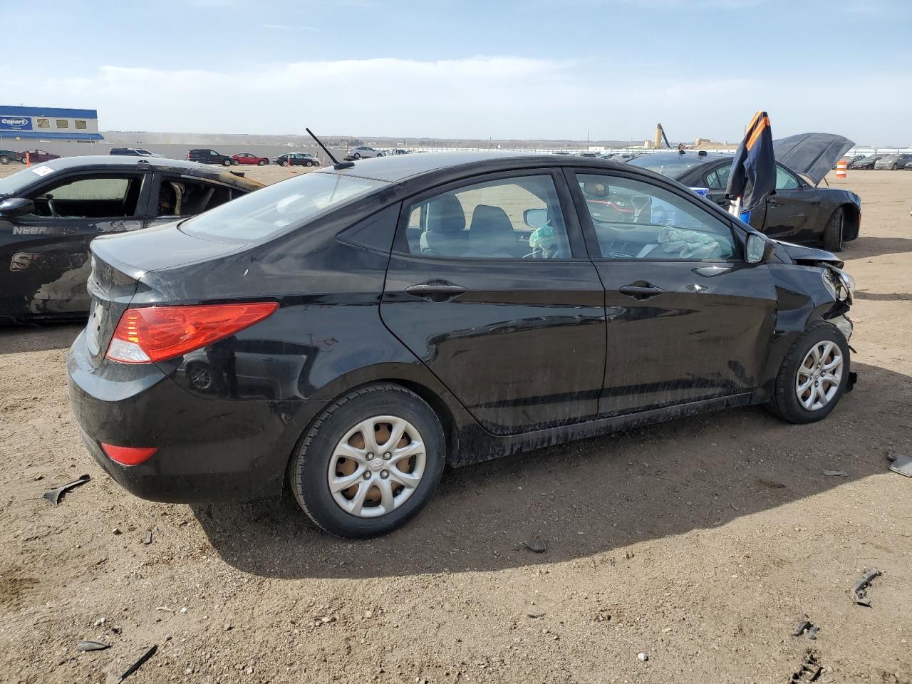 2013 Hyundai Accent Gls VIN: KMHCT4AE0DU453311 Lot: 46675054