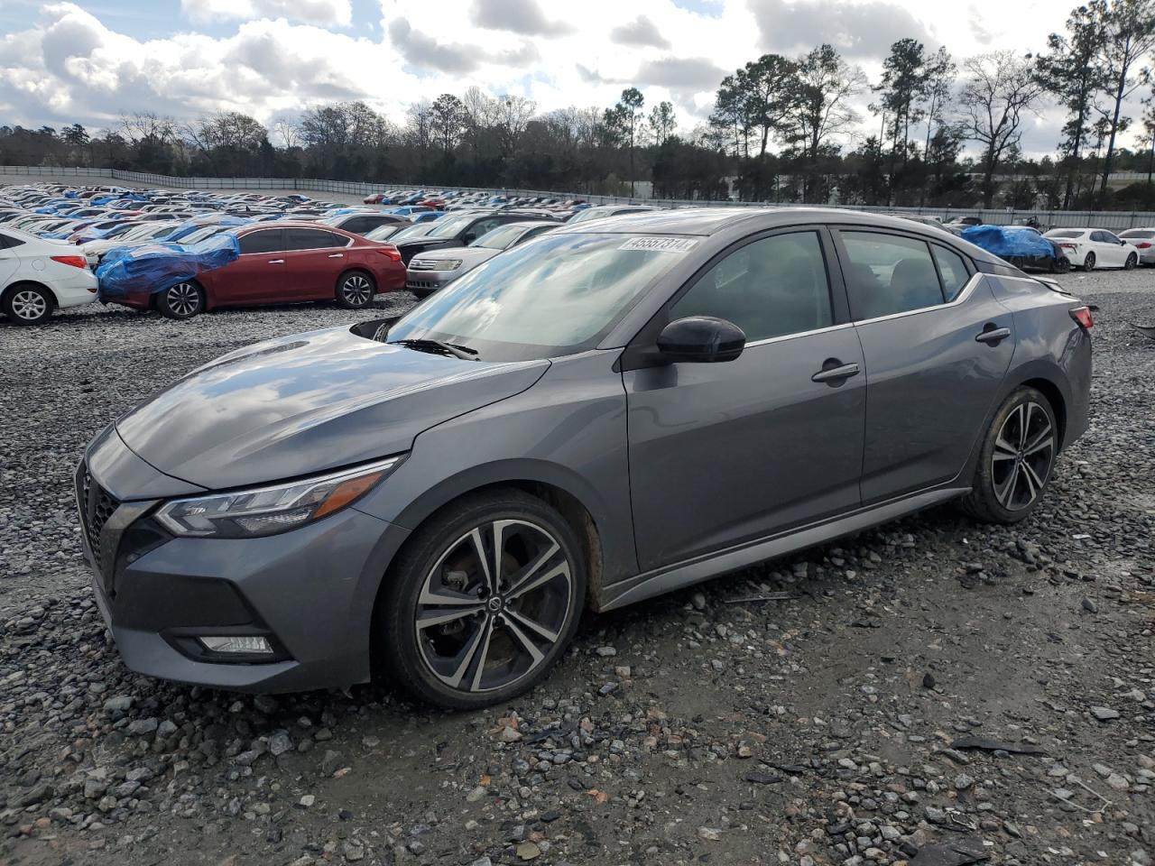 2021 Nissan Sentra Sr VIN: 3N1AB8DV8MY317719 Lot: 45557314