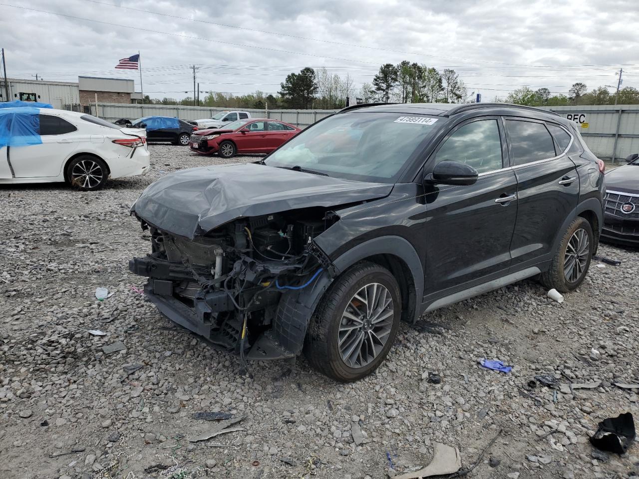 2019 Hyundai Tucson Limited VIN: KM8J33AL4KU883677 Lot: 47599114