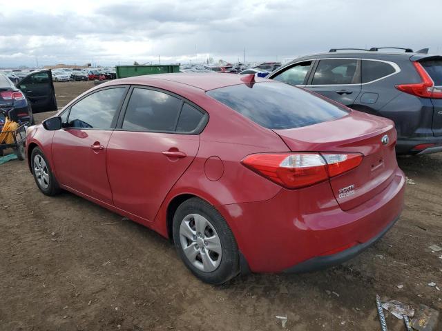  KIA FORTE 2016 Красный