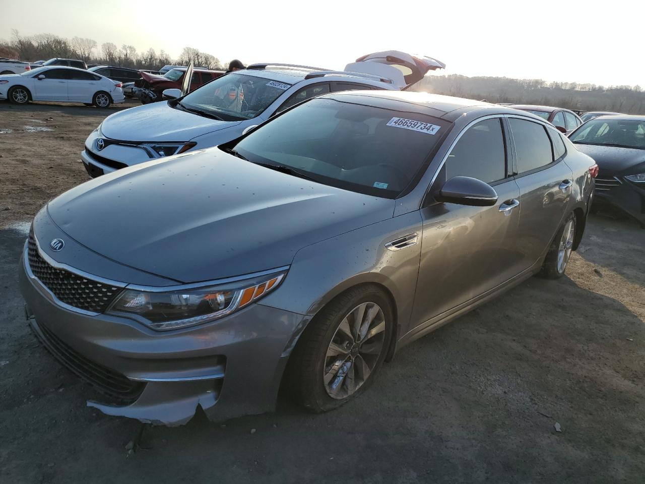 2018 Kia Optima Ex VIN: 5XXGU4L31JG260682 Lot: 46659734