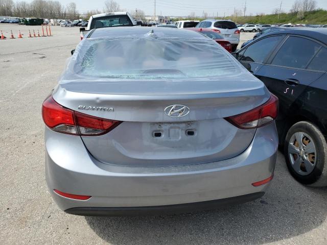  HYUNDAI ELANTRA 2016 Серебристый