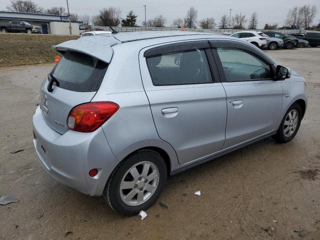 Хетчбеки MITSUBISHI MIRAGE 2015 Сріблястий