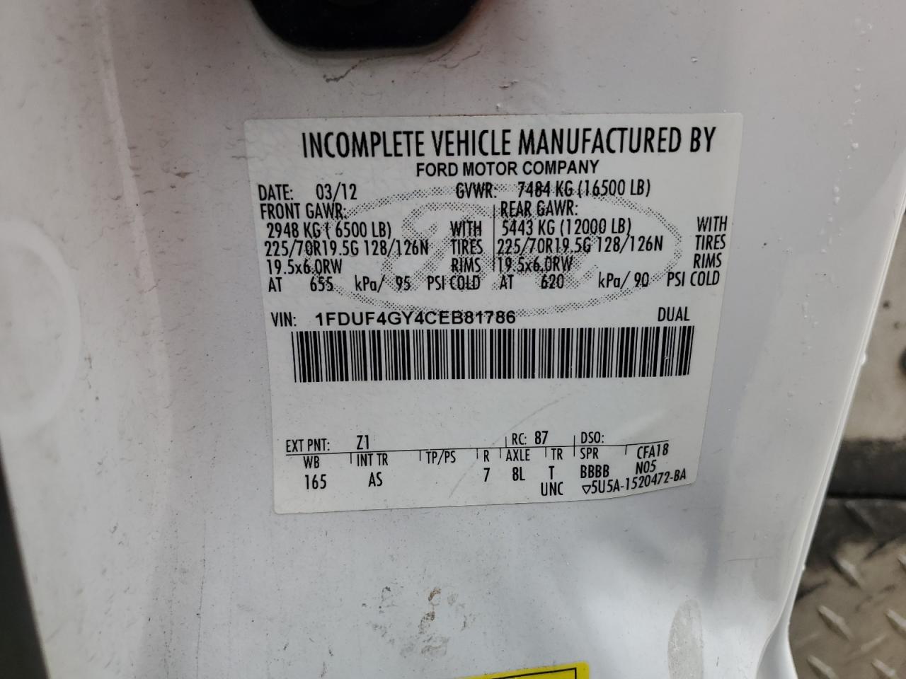 2012 Ford F450 - Image 12