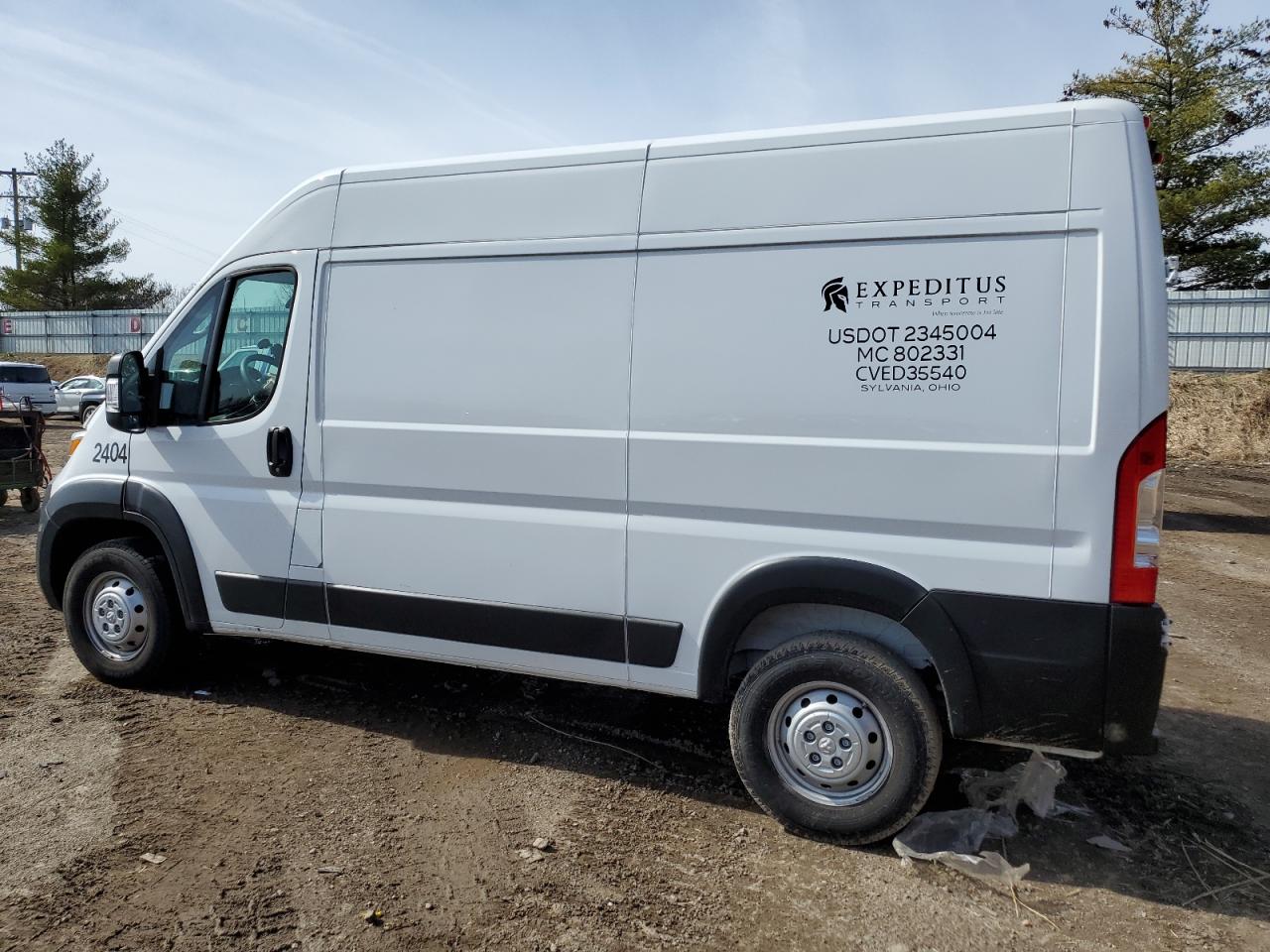 2023 Ram Promaster 2500 2500 High VIN: 3C6LRVCG5PE529901 Lot: 46055404