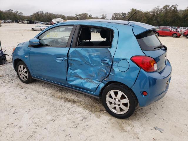 Хетчбеки MITSUBISHI MIRAGE 2015 Синій