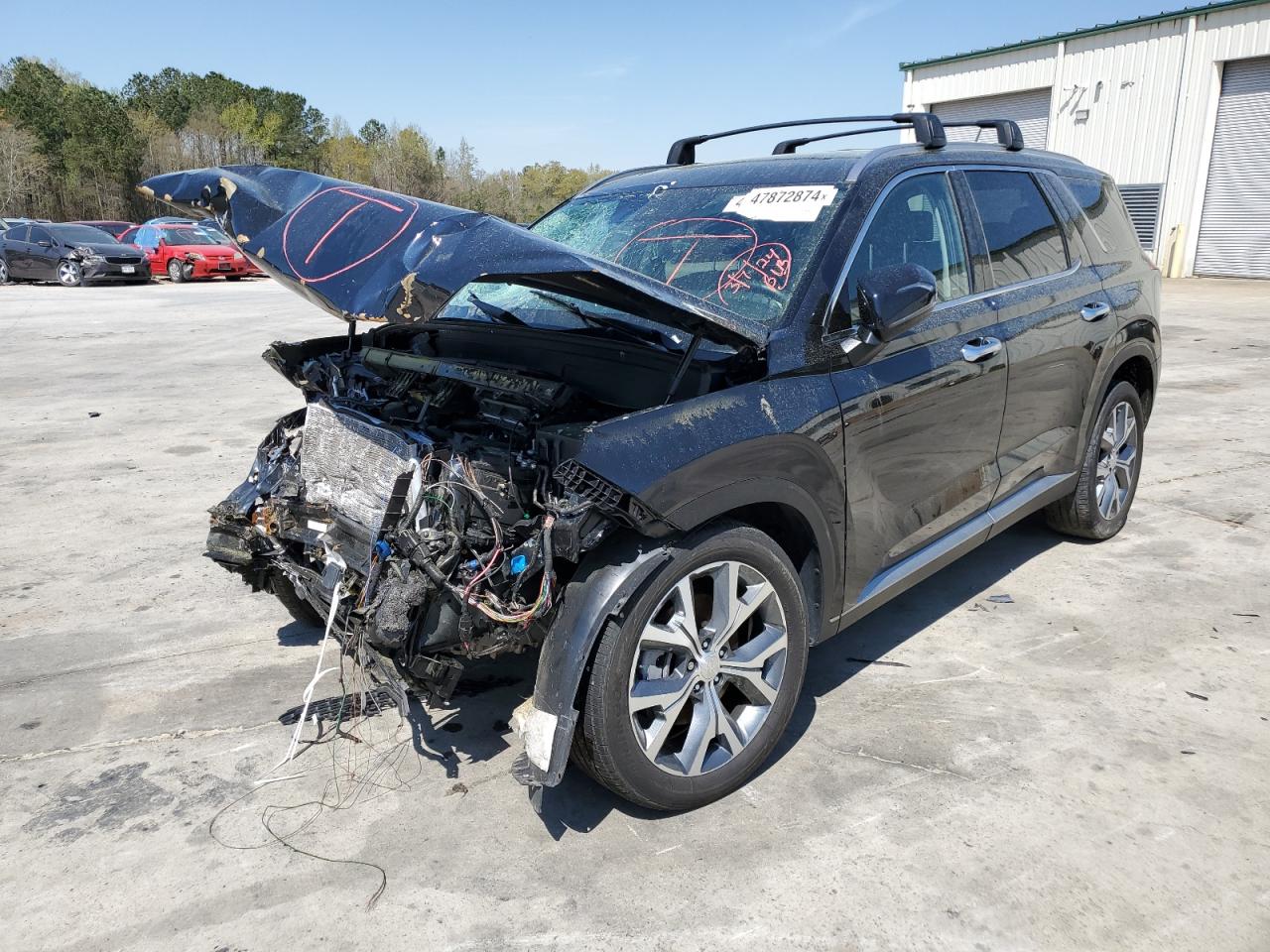 2020 Hyundai Palisade Sel VIN: KM8R44HEXLU170460 Lot: 47872874