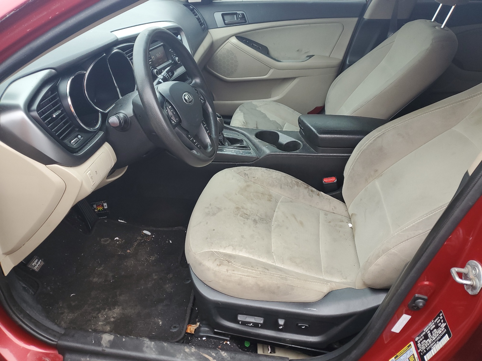 5XXGM4A71DG245660 2013 Kia Optima Lx