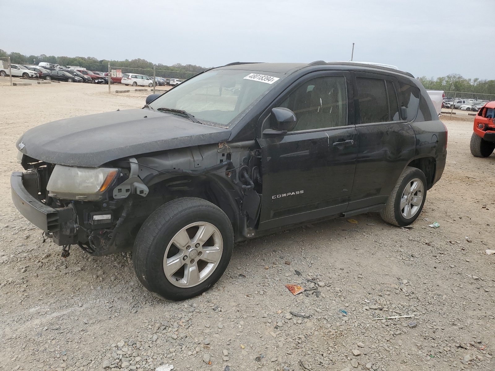 2014 Jeep Compass Limited vin: 1C4NJCCB7ED653331