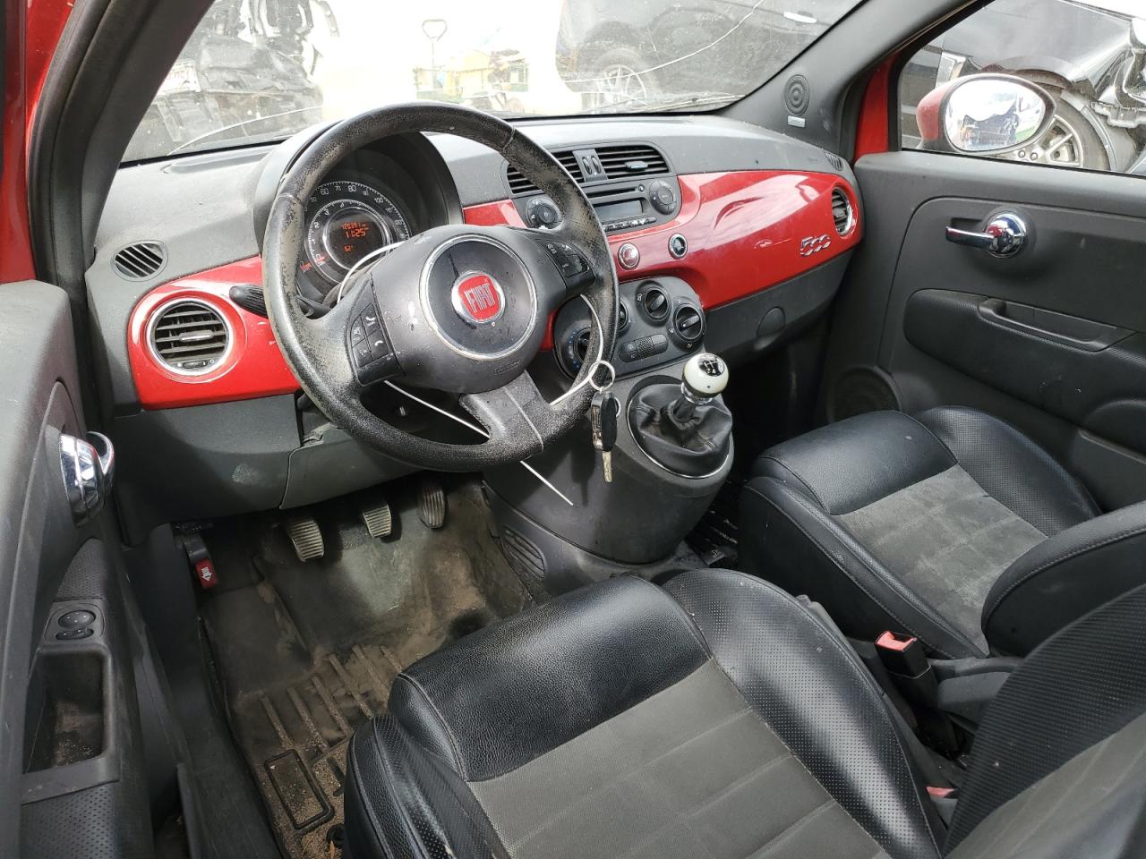 2012 Fiat 500 Sport VIN: 3C3CFFBR3CT344217 Lot: 45956234