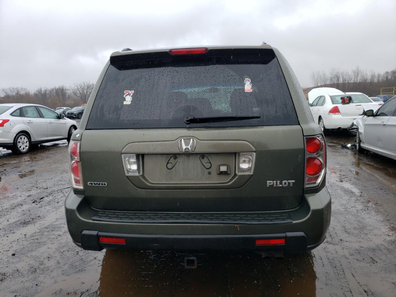 2006 Honda Pilot Ex VIN: 2HKYF187X6H518783 Lot: 45406624