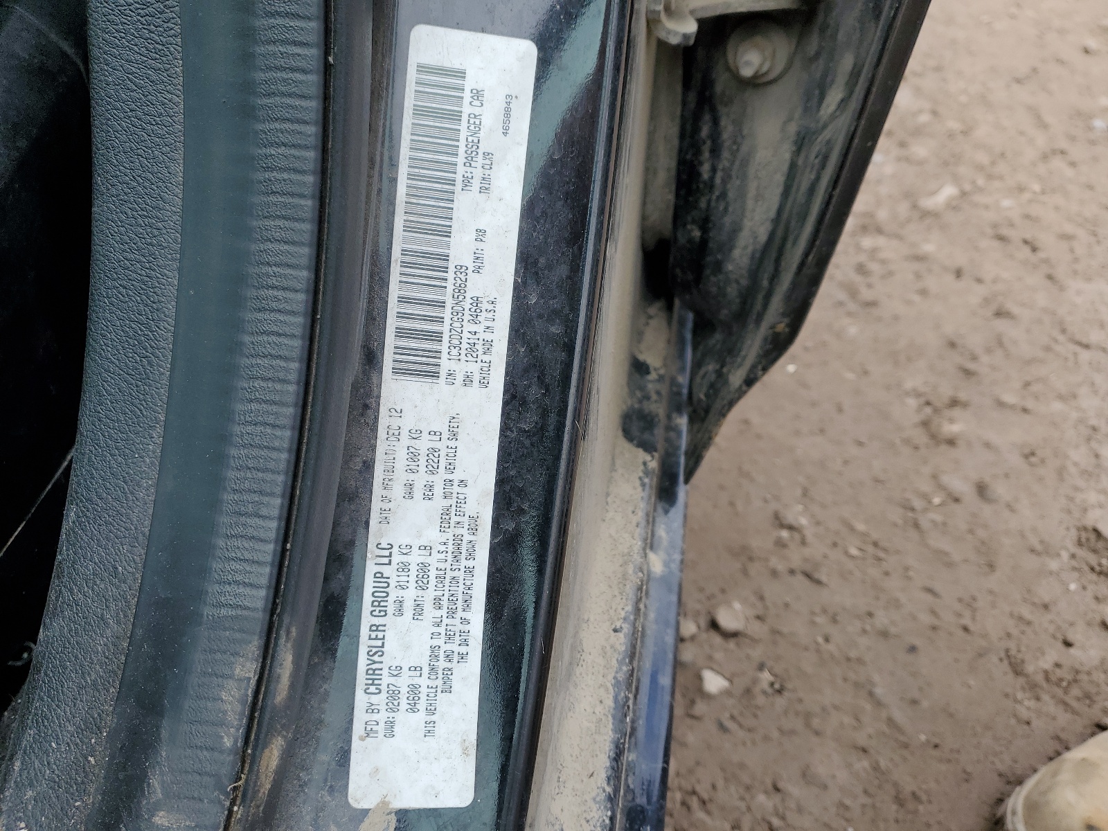 1C3CDZCG9DN586239 2013 Dodge Avenger Sxt