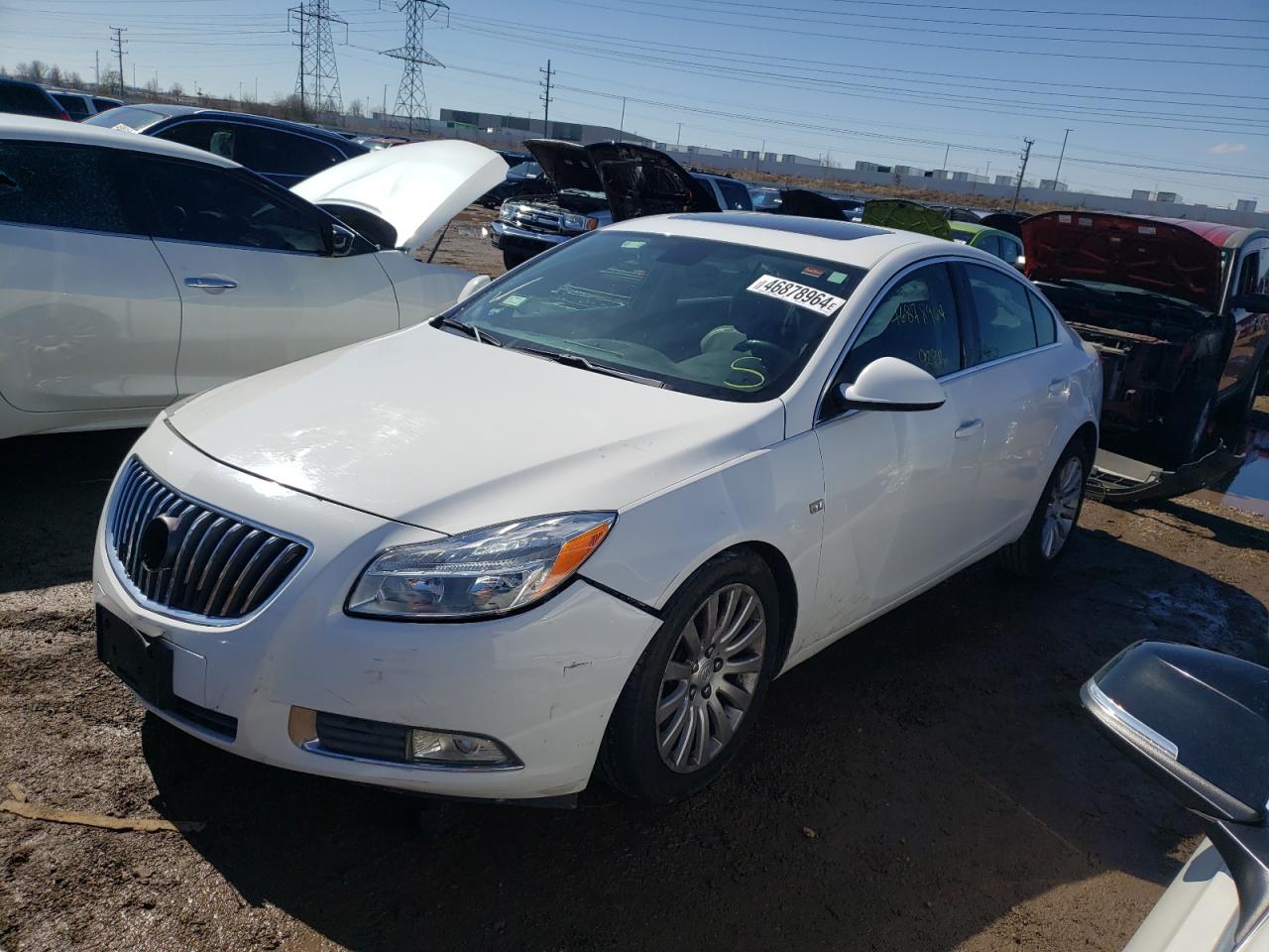 2011 Buick Regal Cxl VIN: W04GW5EV7B1098823 Lot: 46878964