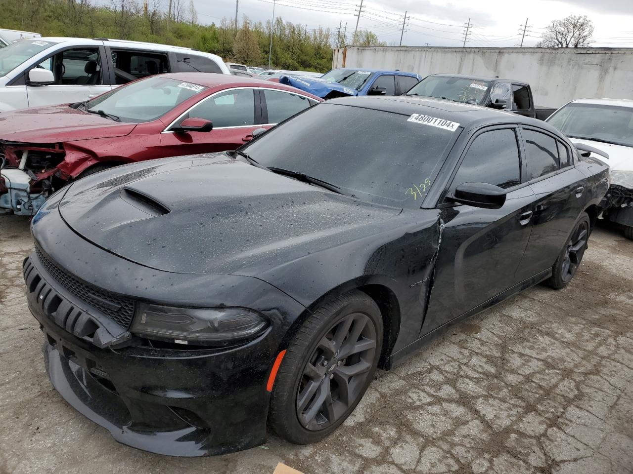 2022 Dodge Charger R/T VIN: 2C3CDXCT5NH114423 Lot: 48001104