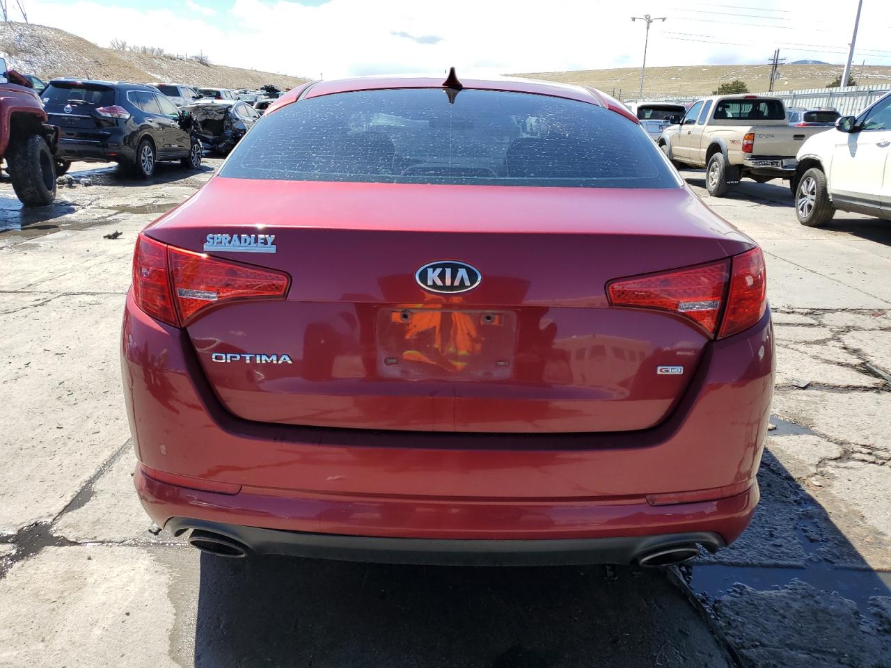 2013 Kia Optima Lx VIN: 5XXGM4A76DG149068 Lot: 48444694