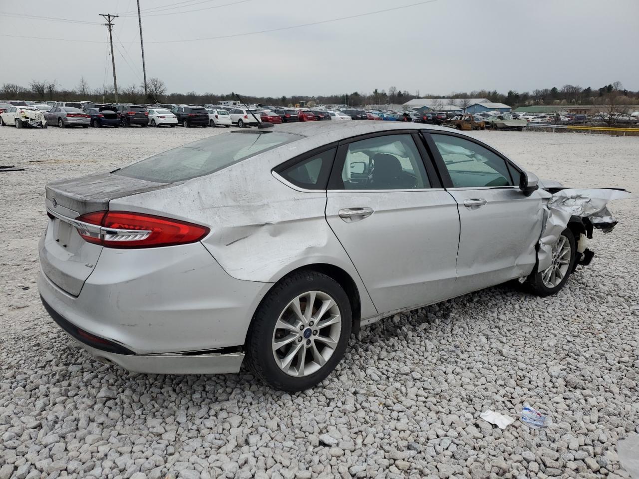 2017 Ford Fusion Se VIN: 3FA6P0H73HR259137 Lot: 47926684