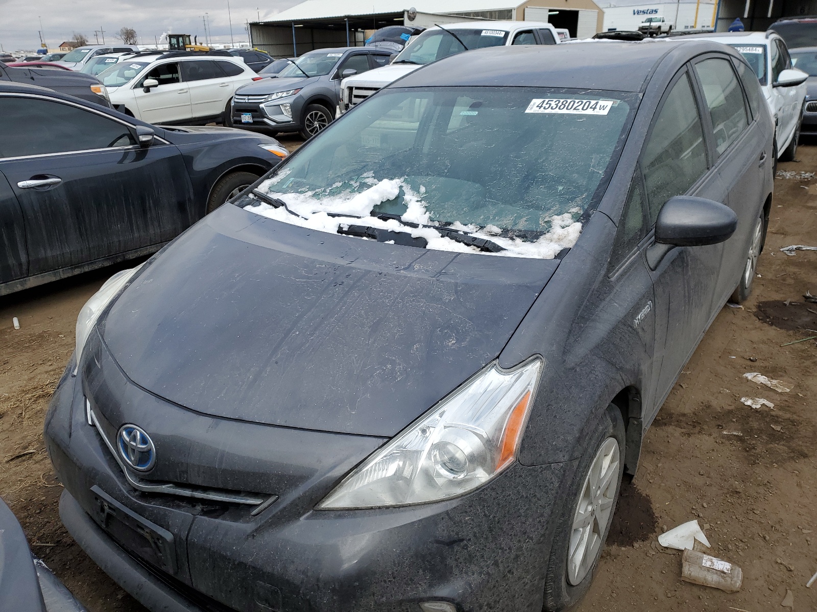 2014 Toyota Prius V vin: JTDZN3EU7EJ002383