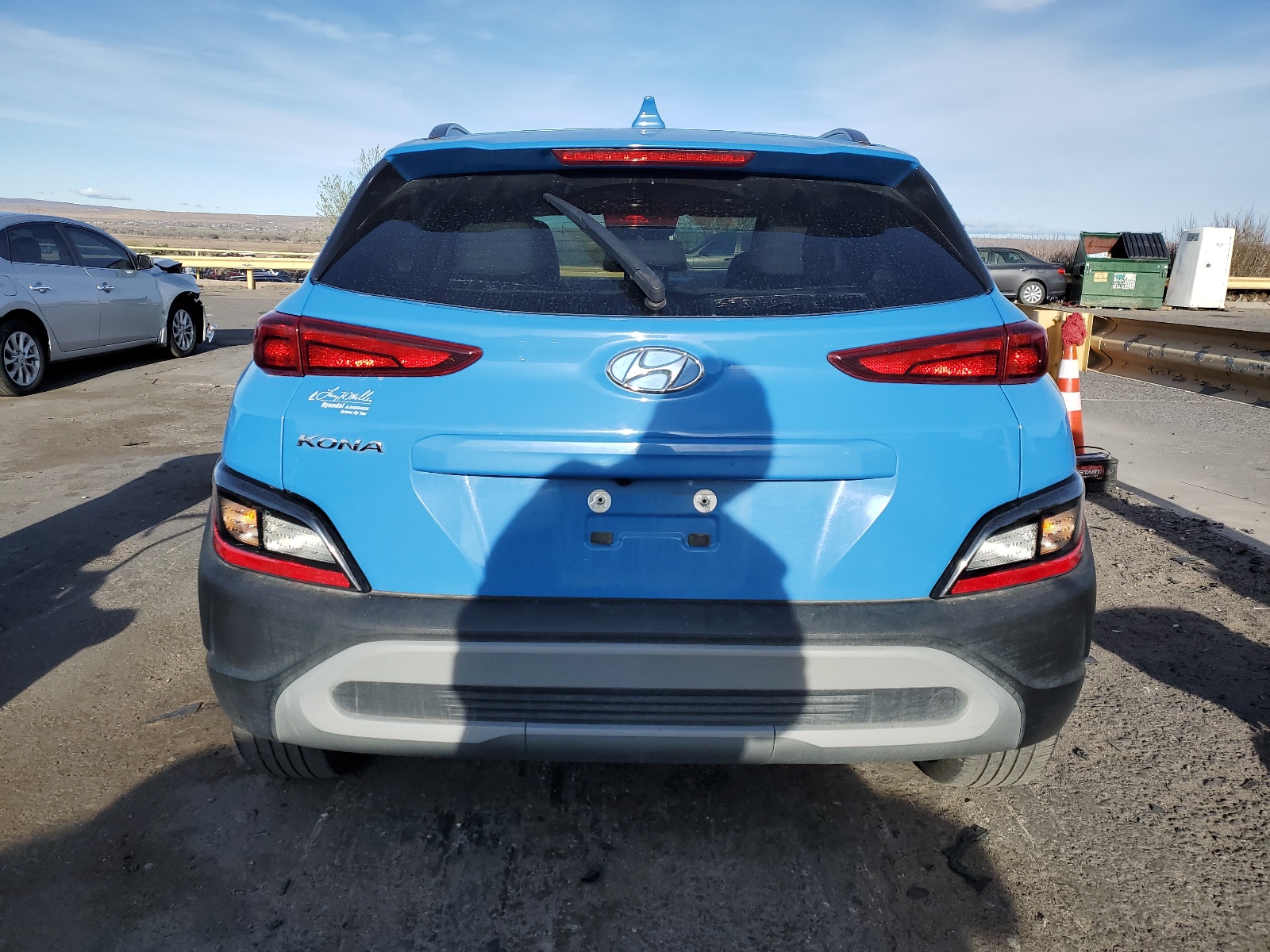 KM8K62AB4NU858974 2022 Hyundai Kona Sel