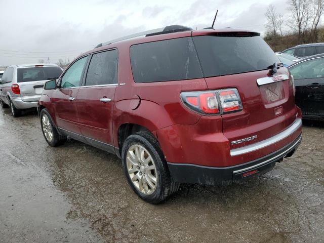  GMC ACADIA 2016 Red