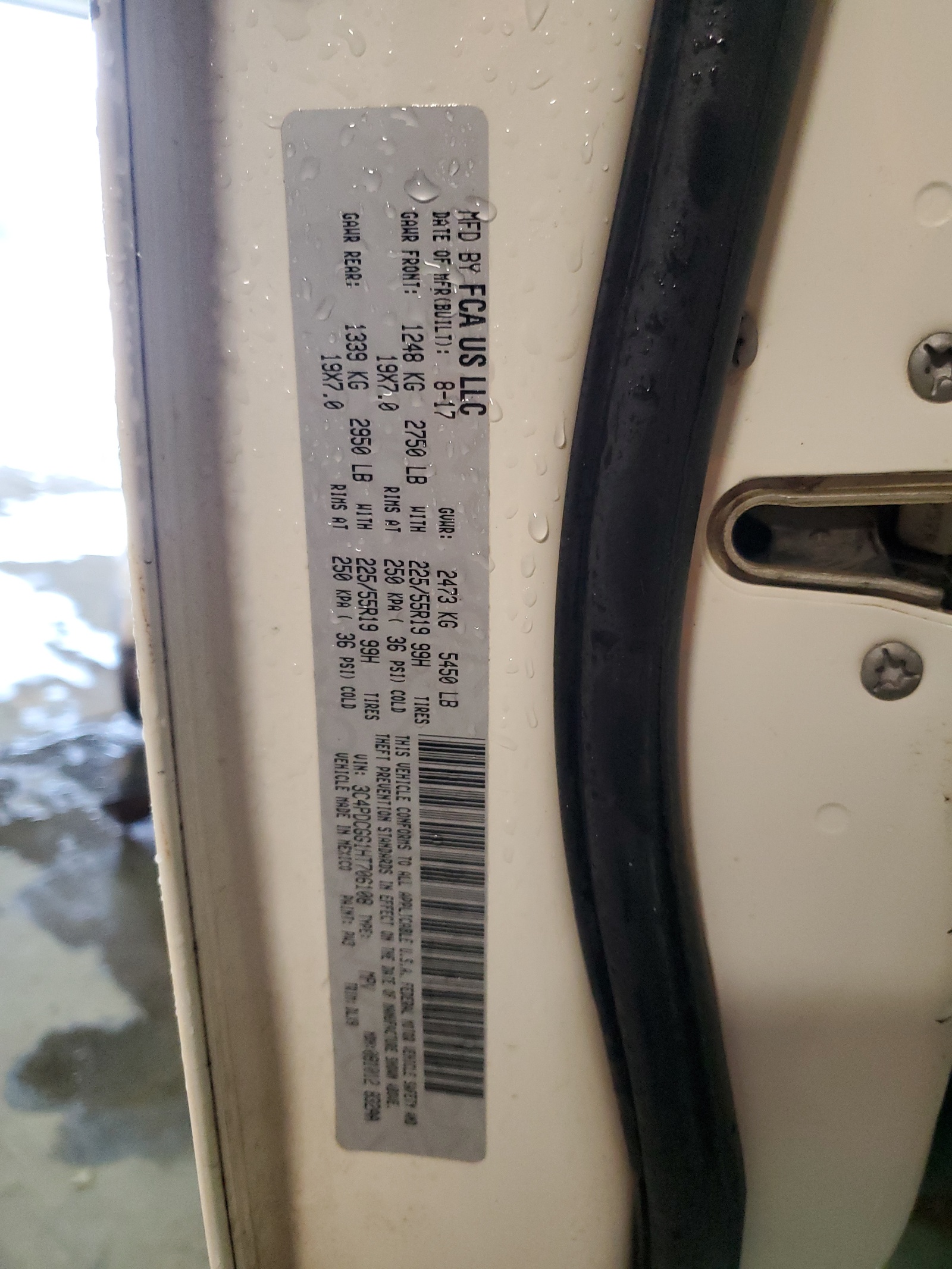 3C4PDCGG1HT706108 2017 Dodge Journey Crossroad