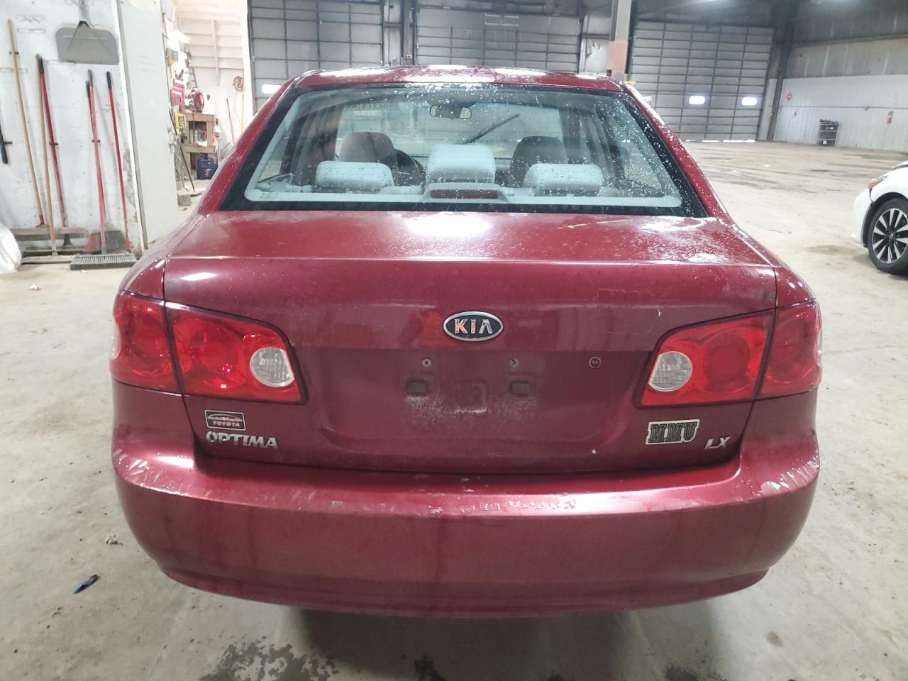 2006 Kia Optima Lx VIN: KNAGE123265022751 Lot: 46217474