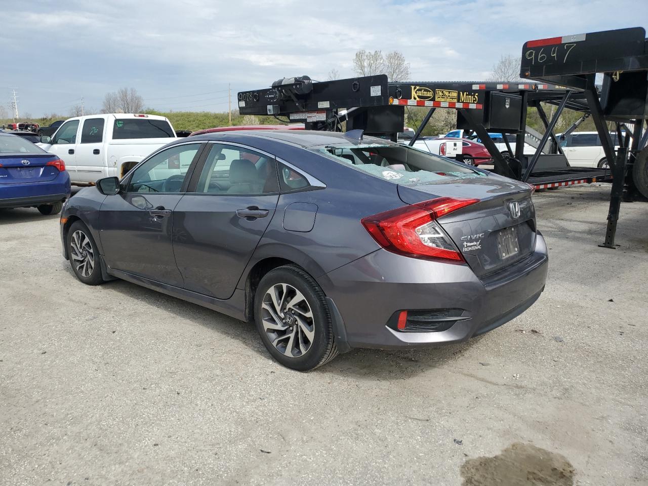 2017 Honda Civic Ex VIN: 19XFC2F74HE027349 Lot: 47796444